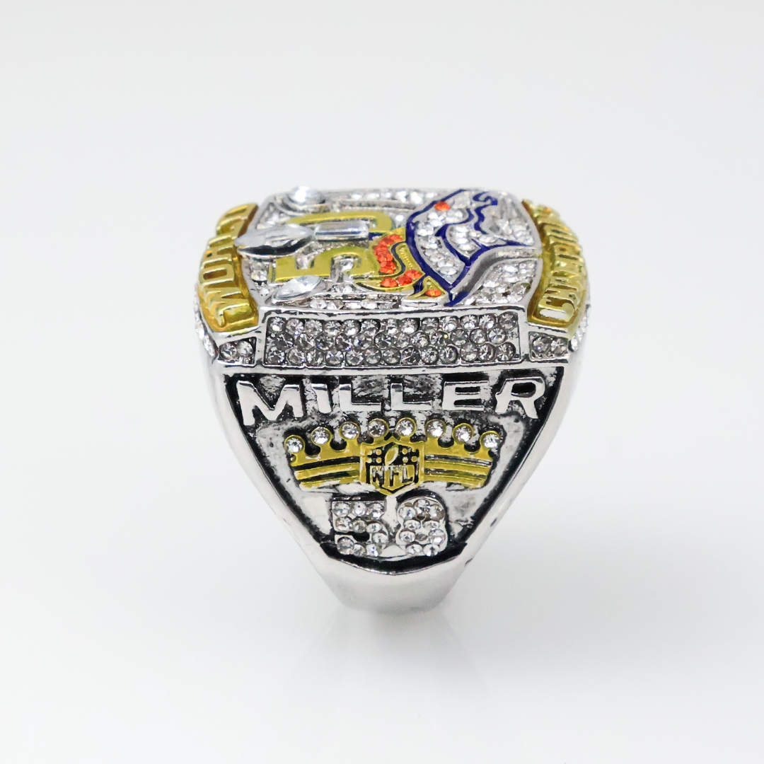 2015 Denver Broncos Super Bowl Championship Ring - Standard Series